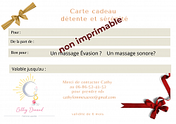 carte cadeau